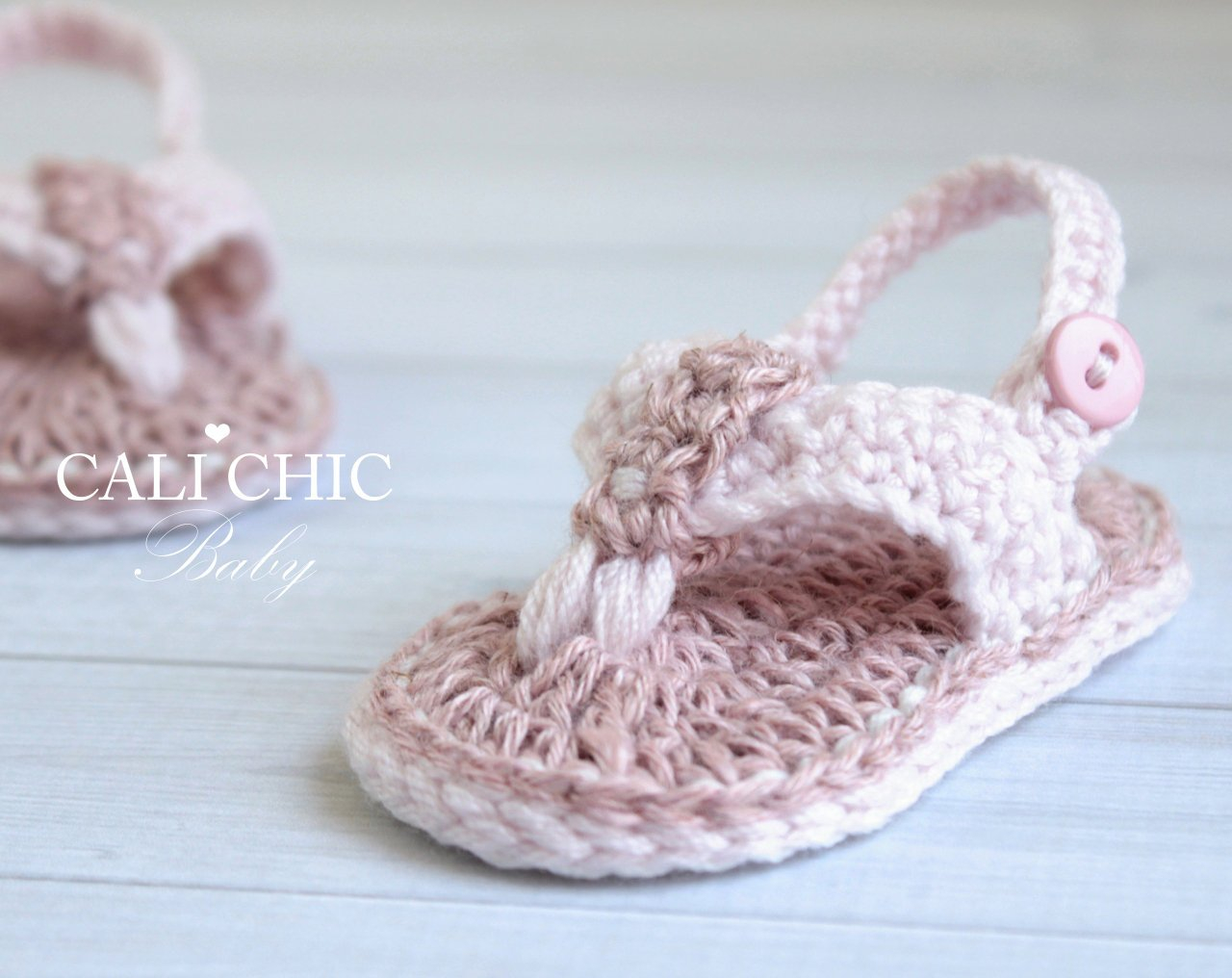 Crochet Baby Flip Flops Pattern Crochet Ba Sandals Pattern 312 Malibu Ba Flip Flops Etsy
