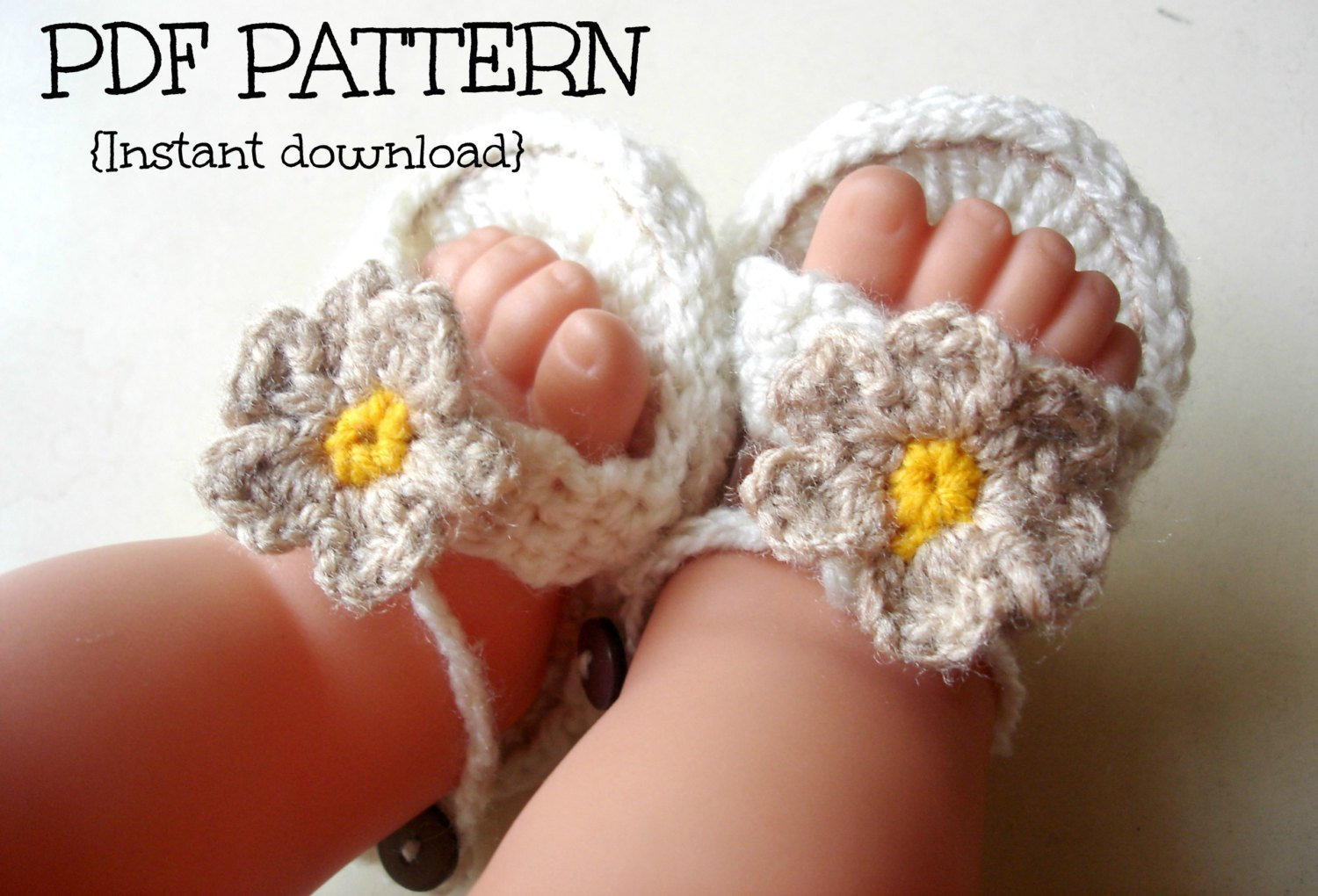 Crochet Baby Flip Flops Pattern Crochet Ba Sandals Patterns Traitoro For Flip Flop Pattern