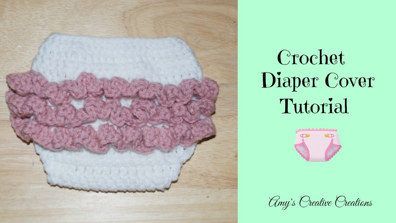 Crochet Baby Hat And Diaper Cover Pattern Crochet Diaper Cover With Ruffles 0 3 Months Crochet Jewel Youtube