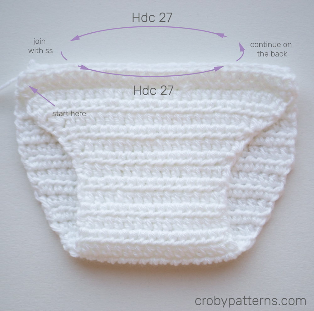 Crochet Baby Hat And Diaper Cover Pattern Crochet Pattern Little Bunny Diaper Cover Cro Patterns