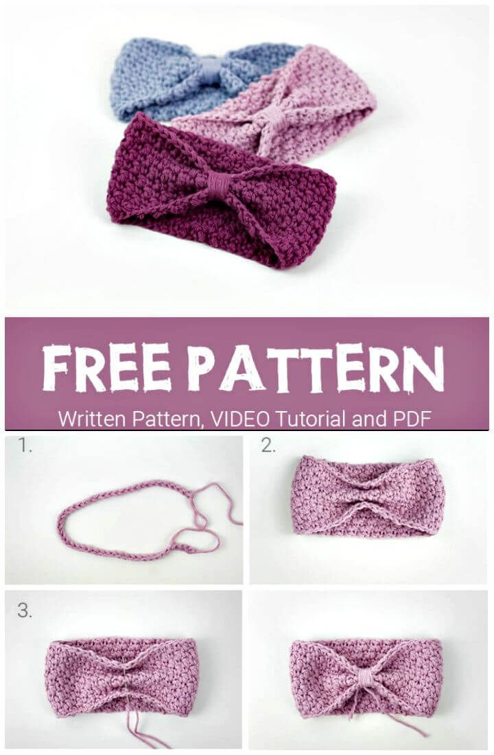 Crochet Baby Headband Pattern Free Crochet Ba Headband Pattern Crochet Headbands For Babies