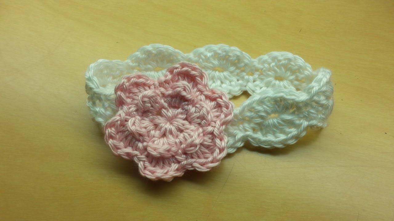 Crochet Baby Headband Pattern How To Easy Crochet Shell Stitch Ba Headband Bag O Day Crochet