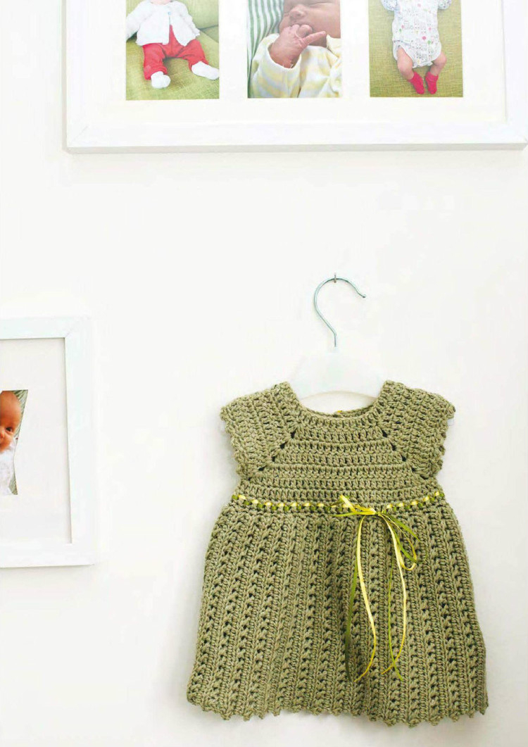 Crochet Baby Pinafore Dress Pattern Ba Girl Pinafore Dress Free Crochet Pattern Crochet Kingdom