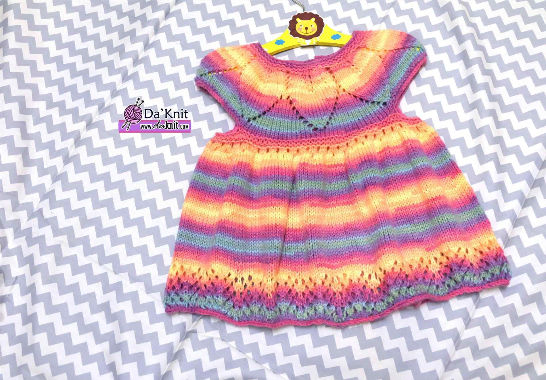 Crochet Baby Pinafore Dress Pattern To Download Shells Dress Rhknittingmatterscom Very Girlus Pinafore