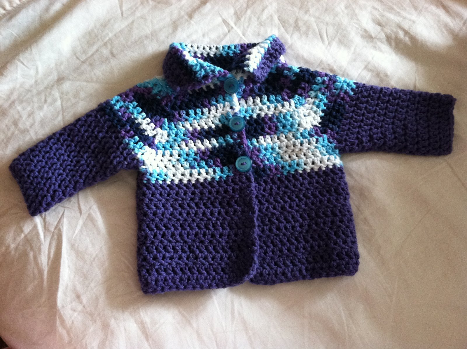 Crochet Baby Sweater Patterns Cookin Craftin Crocheted Ba Cardigan