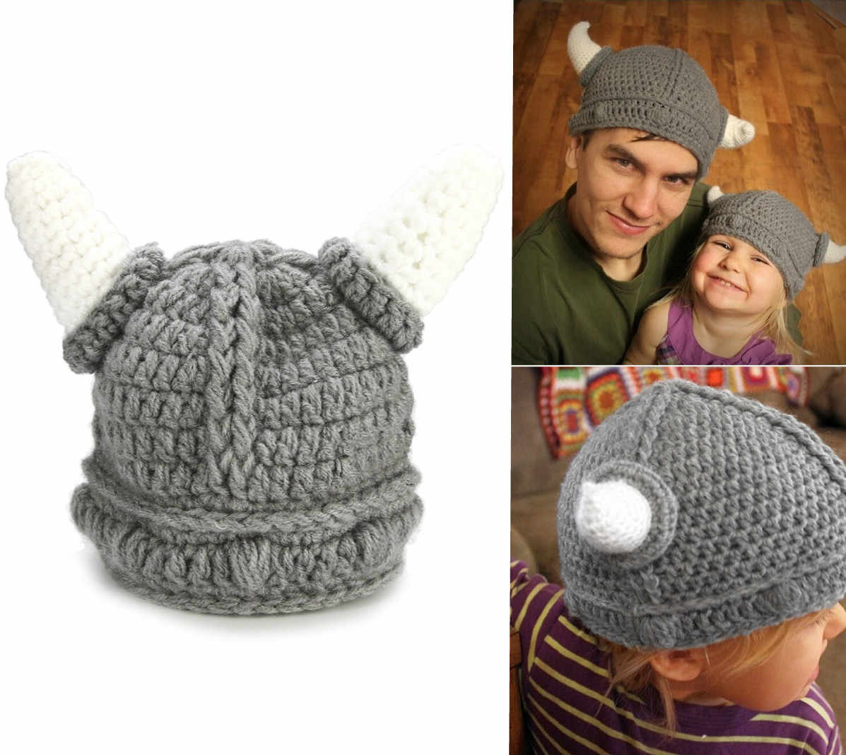 Crochet Baby Viking Hat Pattern Detail Feedback Questions About 2018 Cute Kid Ba Crochet Knitted