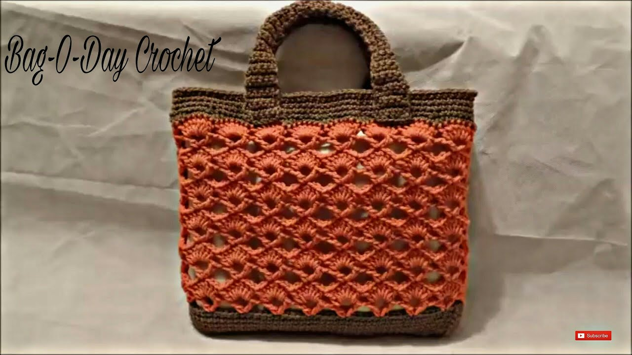 Crochet Bag Pattern How To Crochet Handbag Purse Bag Running Copper Bag O Day