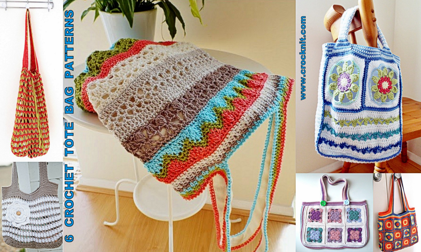 Crochet Bag Pattern Microcknit Creations 6 Crochet Tote Bag Patterns