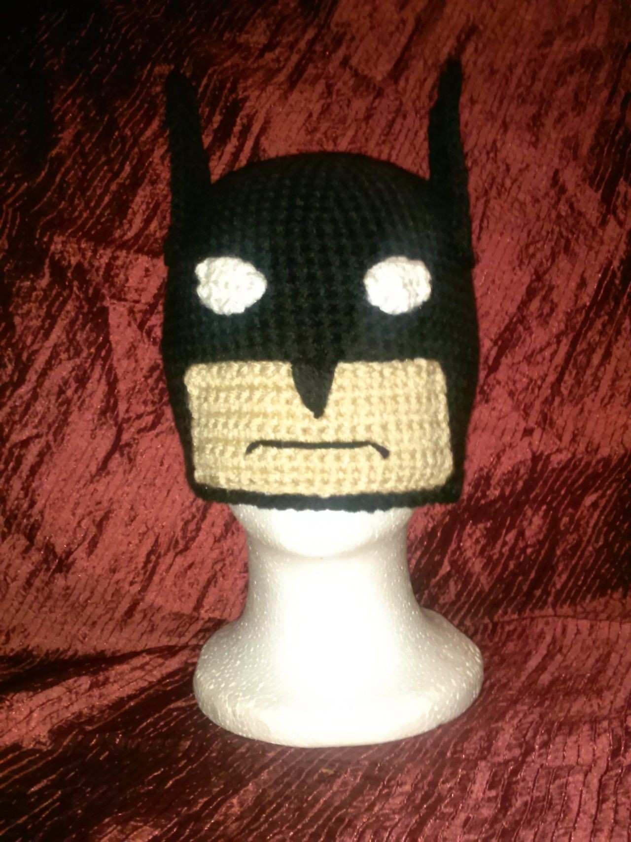 Crochet Batman Hat Pattern Crochet Bat Pattern Unique Lego Batman Hat Hats I Make Pinterest