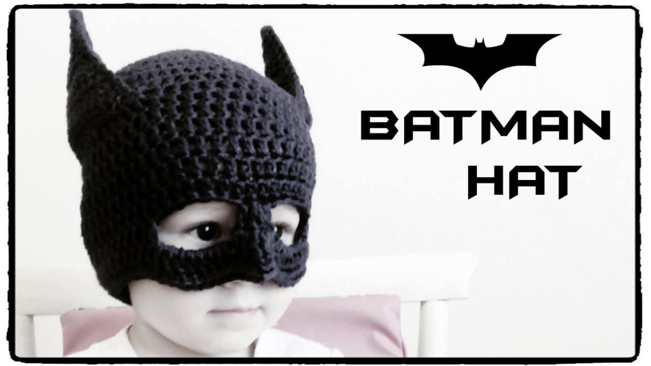 Crochet Batman Hat Pattern How To Crochet Batman Hat All Sizes Crochet Lovers Youtube
