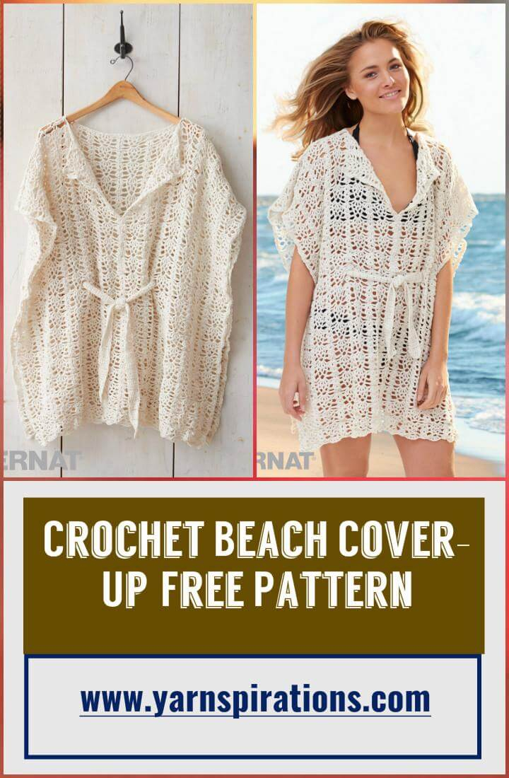 Crochet Beach Cover Up Pattern 110 Free Crochet Patterns For Summer And Spring Diy Crafts