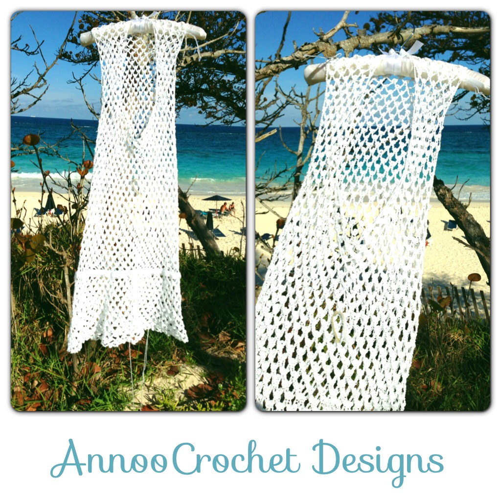 Crochet Beach Cover Up Pattern Annoos Crochet World Bermuda Beach Cover Up Free Pattern