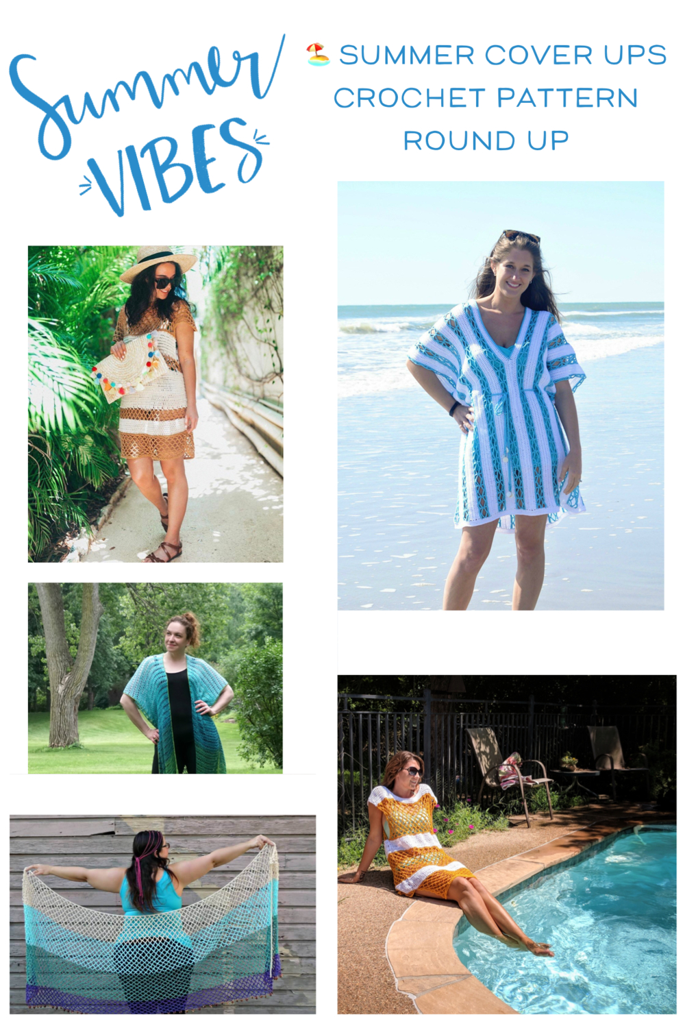 Crochet Beach Cover Up Pattern Beachy Cover Ups Free Crochet Pattern Round Up Stitch Hustle