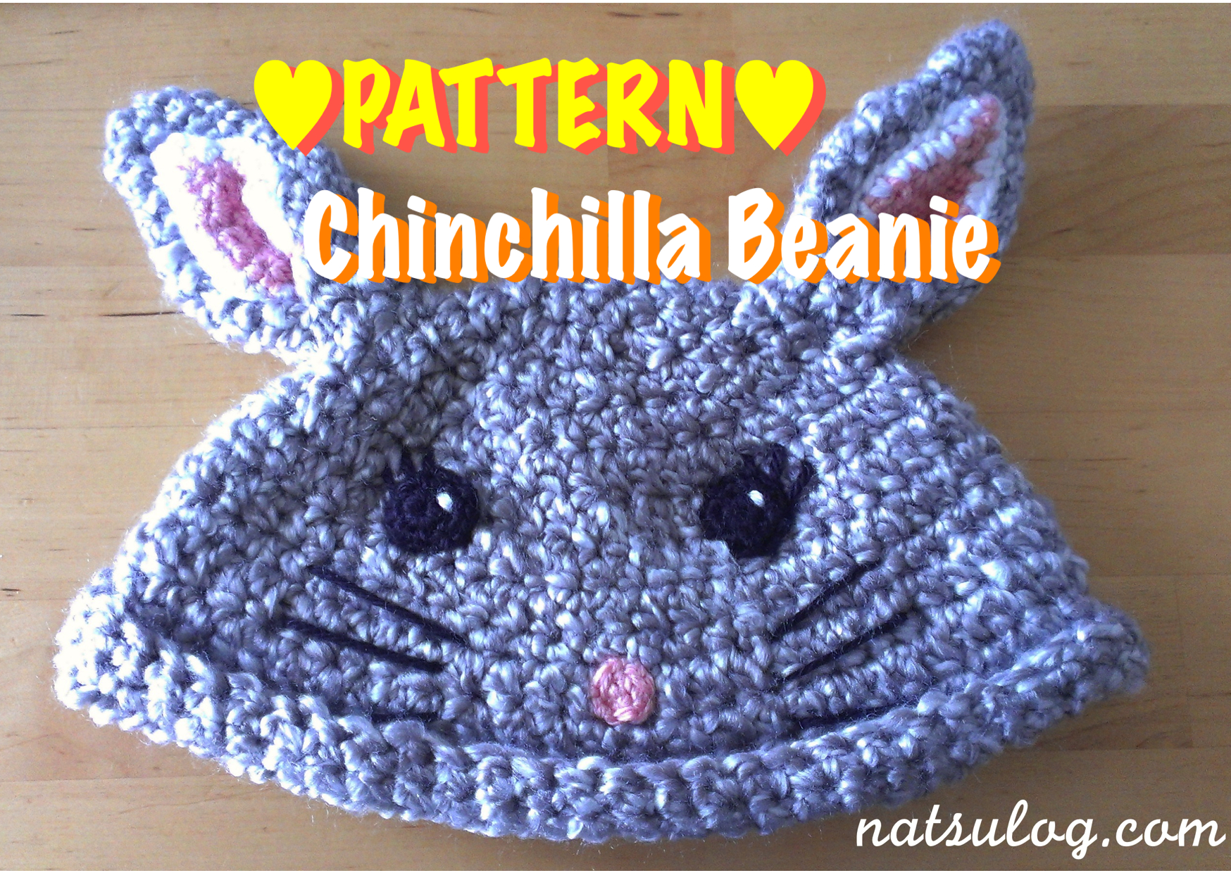Crochet Beanie Pattern For 2 Year Old For Salestep Step Crochet Pattern Chinchilla Beanie Size