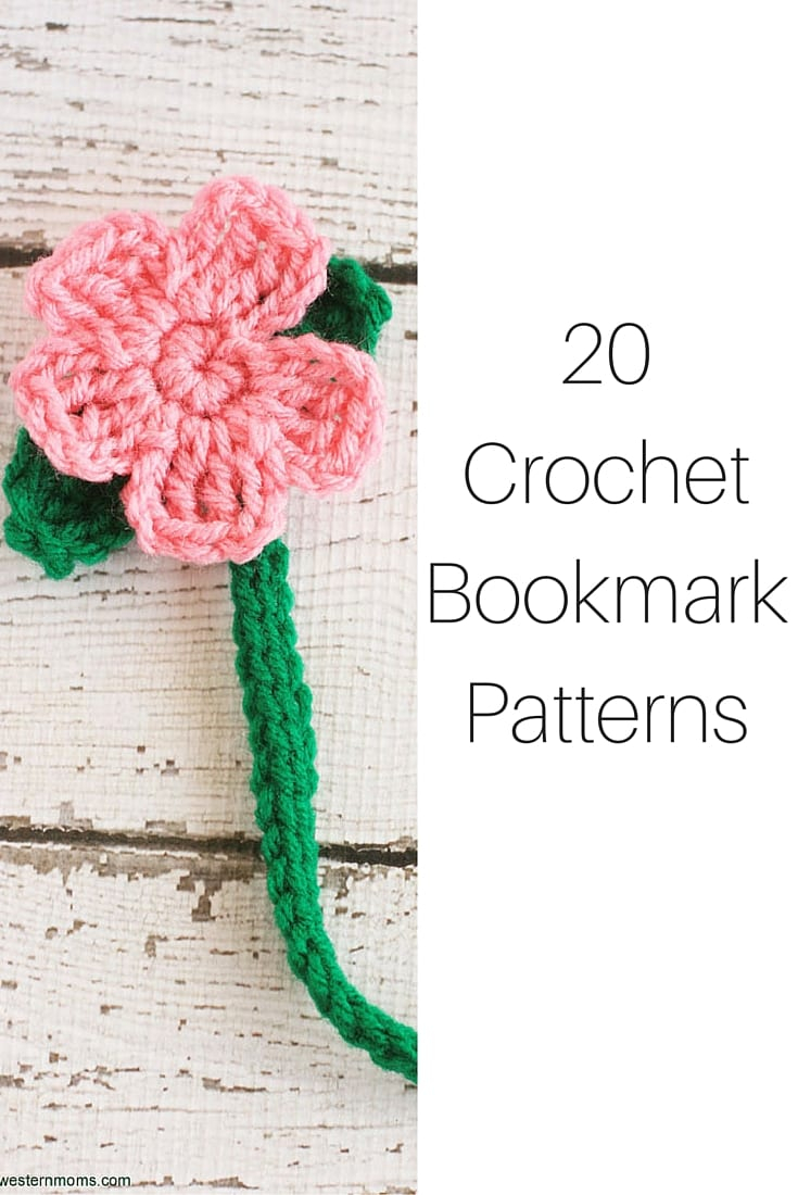 Crochet Bookworm Bookmark Pattern 20 Crochet Bookmark Patterns