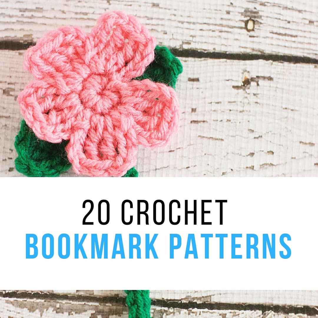 Crochet Bookworm Bookmark Pattern 20 Crochet Bookmark Patterns