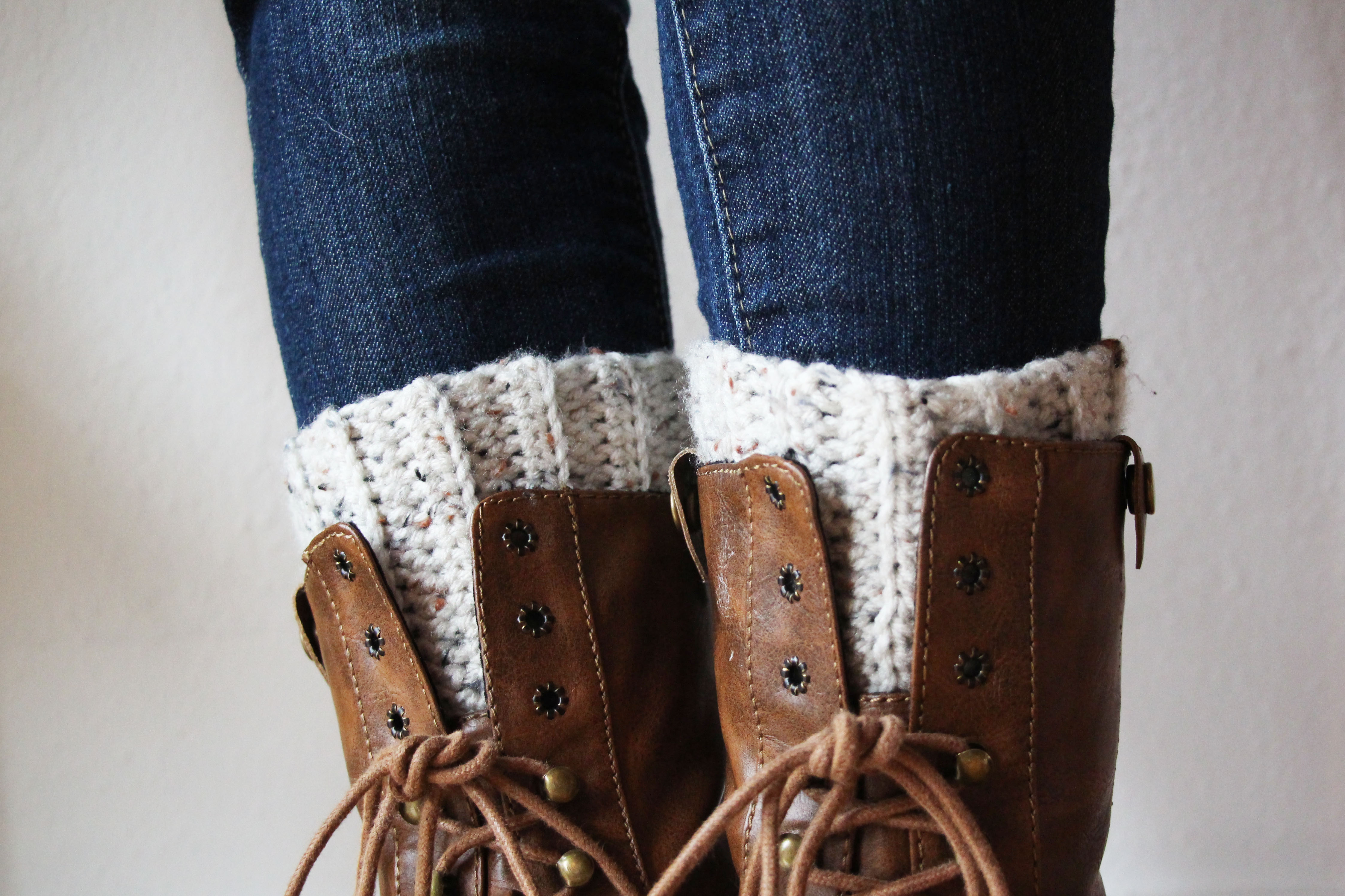 Crochet Boot Cuff Pattern Cute And Easy Crocheted Boot Cuffs Skip To My Lou