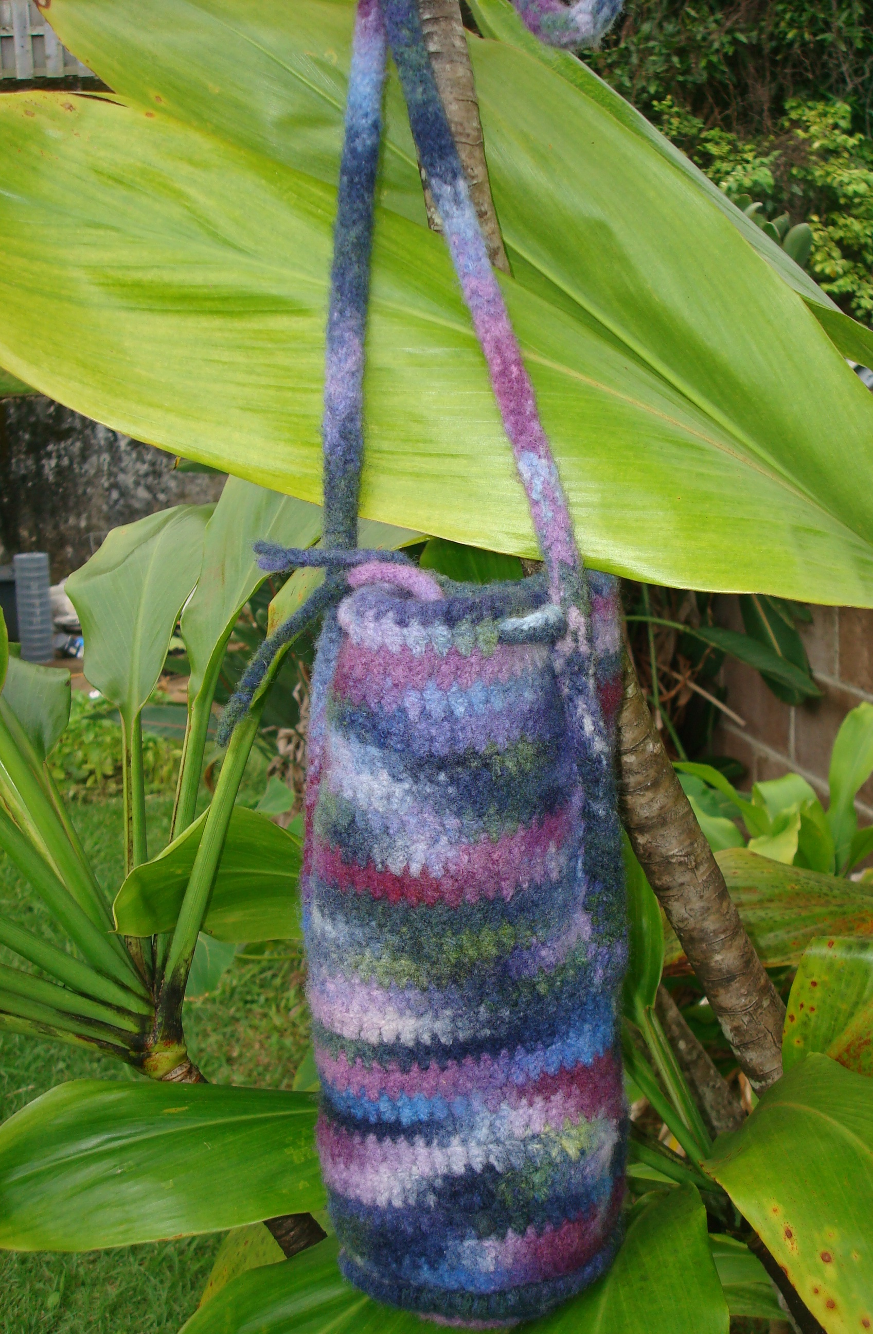 Crochet Bottle Holder Pattern A New Crochet Pattern Is Now Available In Amazons Kindle Store