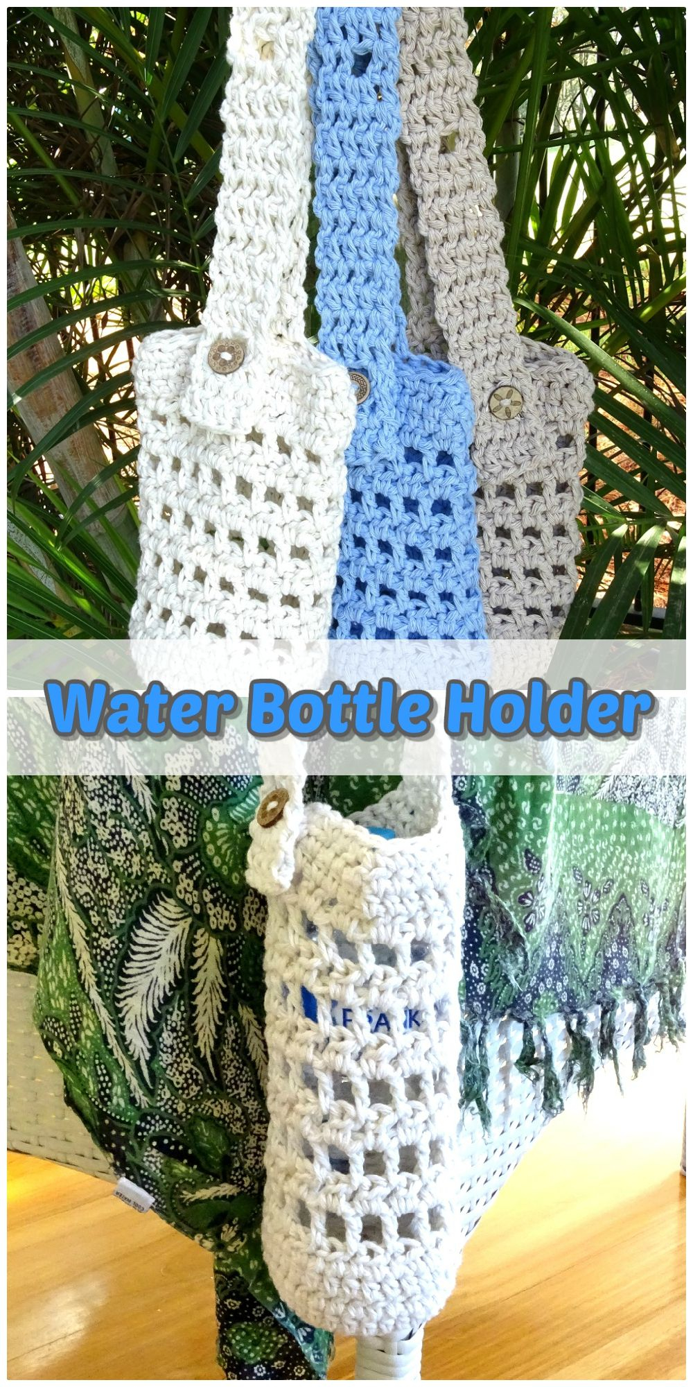Crochet Bottle Holder Pattern Drink Bottle Holder Bag Pattern Rhinestone Mumma Ravelry