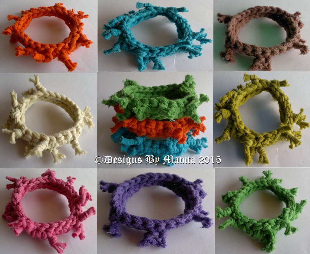 Crochet Bracelet Pattern Crochet Bracelet Pattern Shaggy Spring Bangle Easy Crochet Jewelry