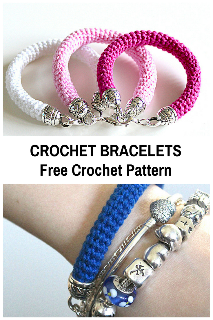 Crochet Bracelet Pattern Simple And Elegant Crochet Bracelet Free Pattern Knit And Crochet