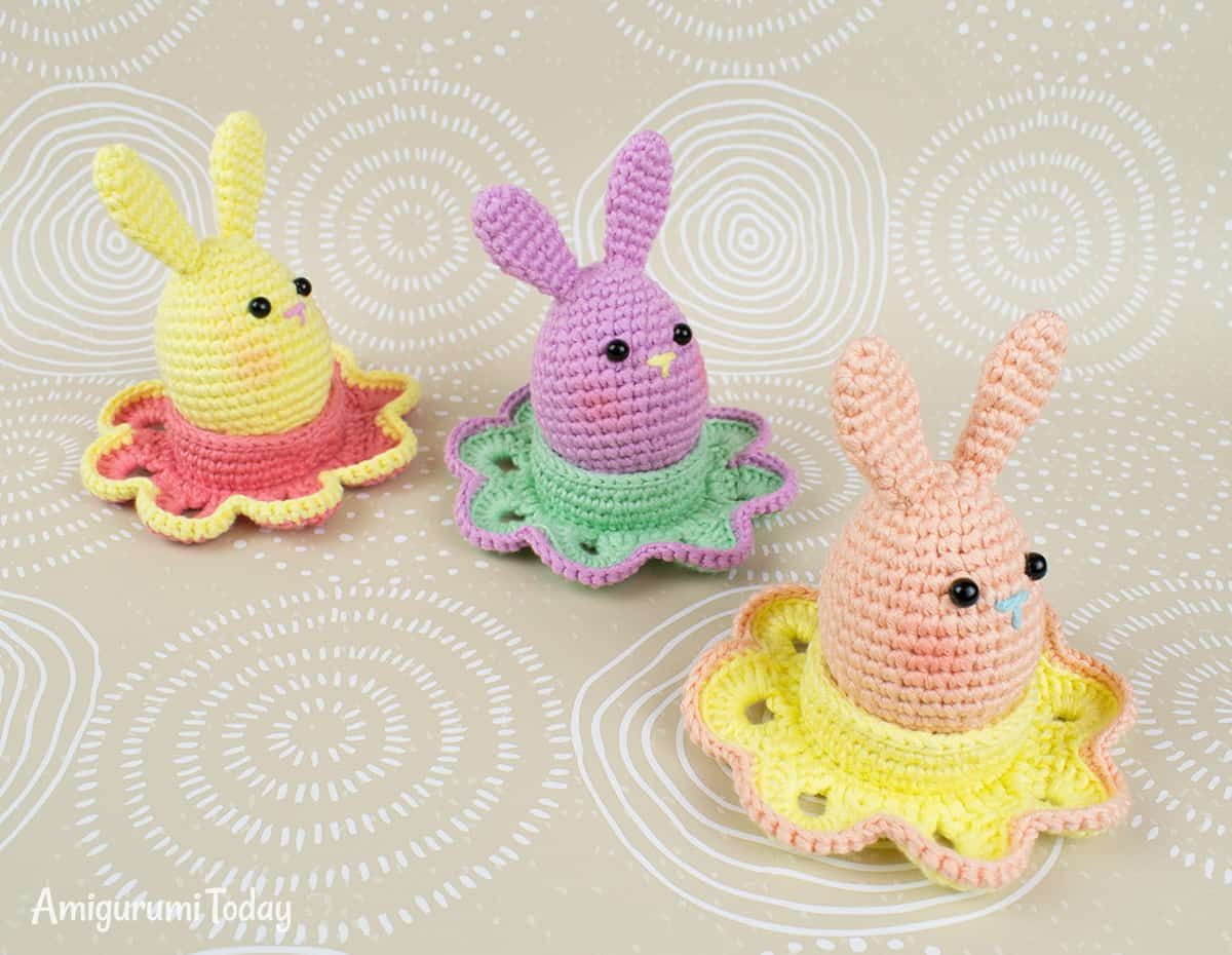 Crochet Bunny Pattern Easy Easter Bunny Egg Crochet Pattern Amigurumi Today