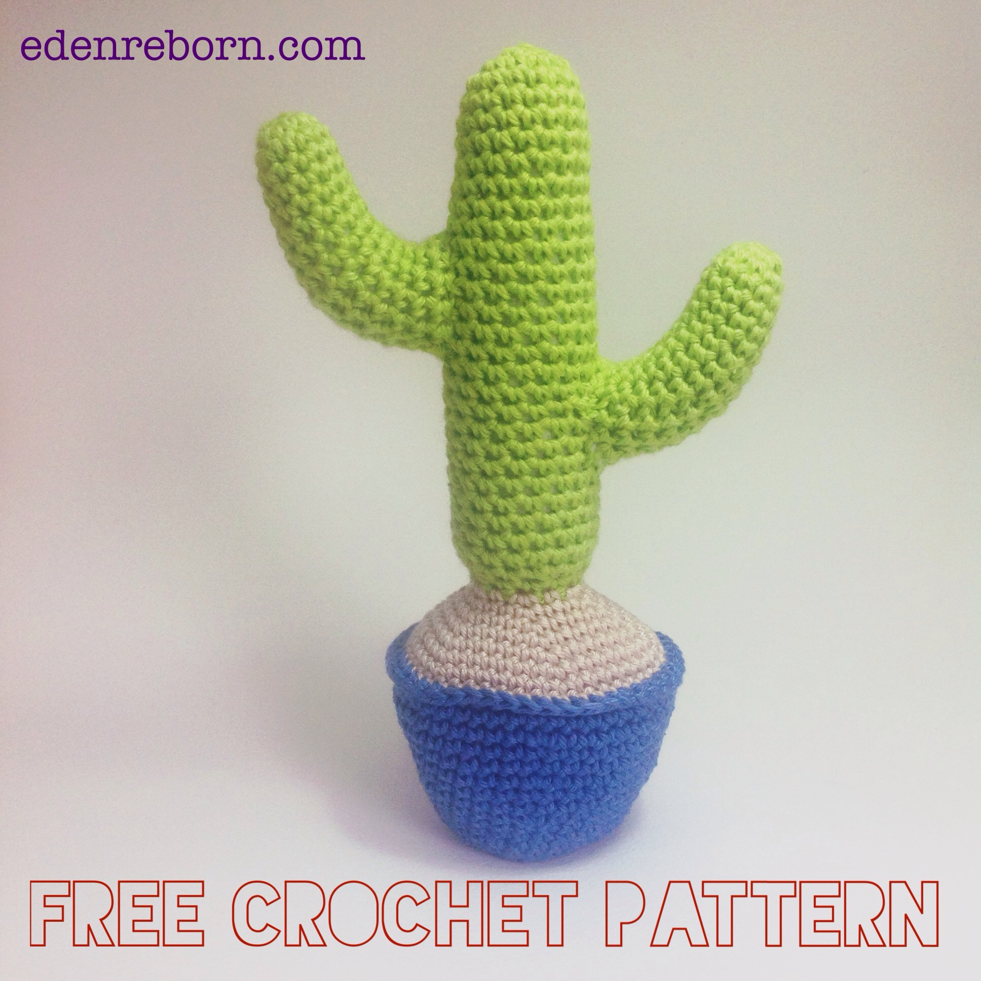 Crochet Cactus Pattern Free Crochet Cactus Pattern Eden Reborn