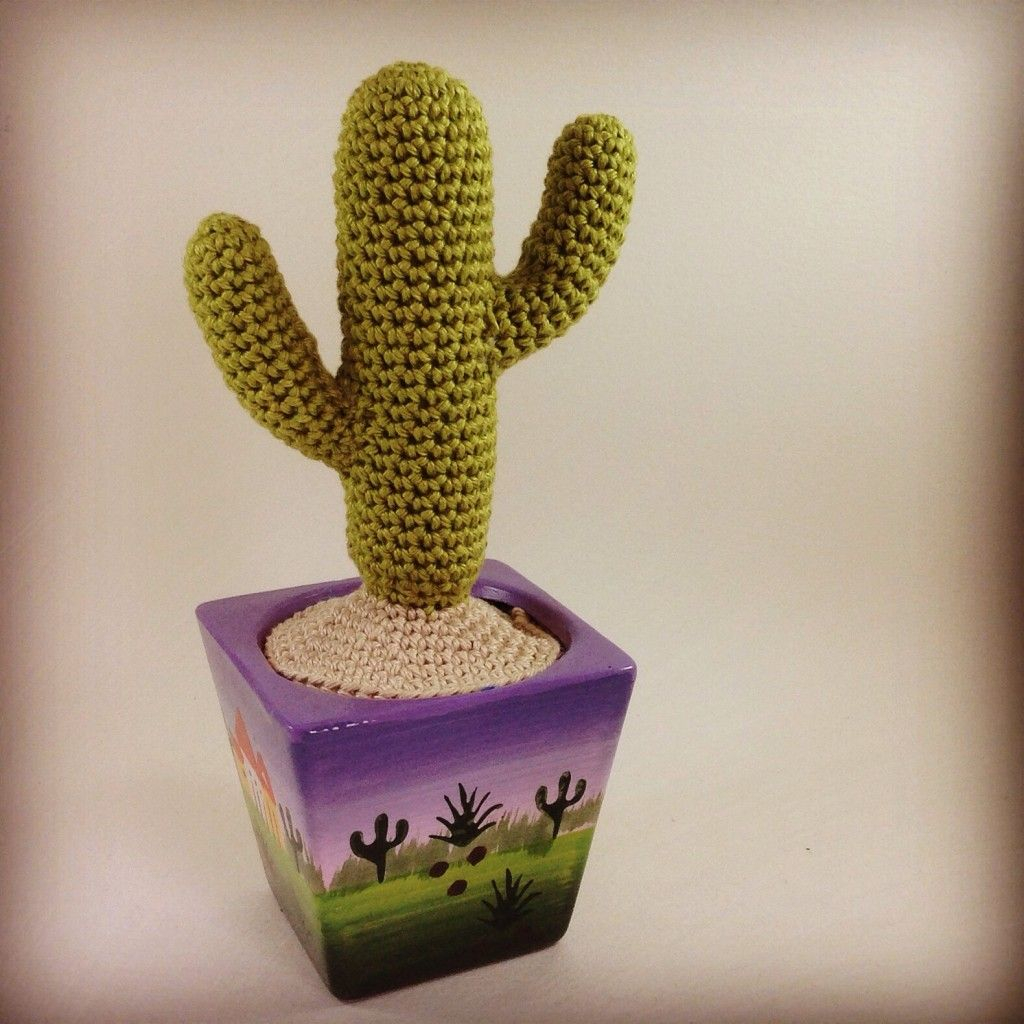 Crochet Cactus Pattern This Cute Little Crochet Cactus Pattern Is Completely Free And Can