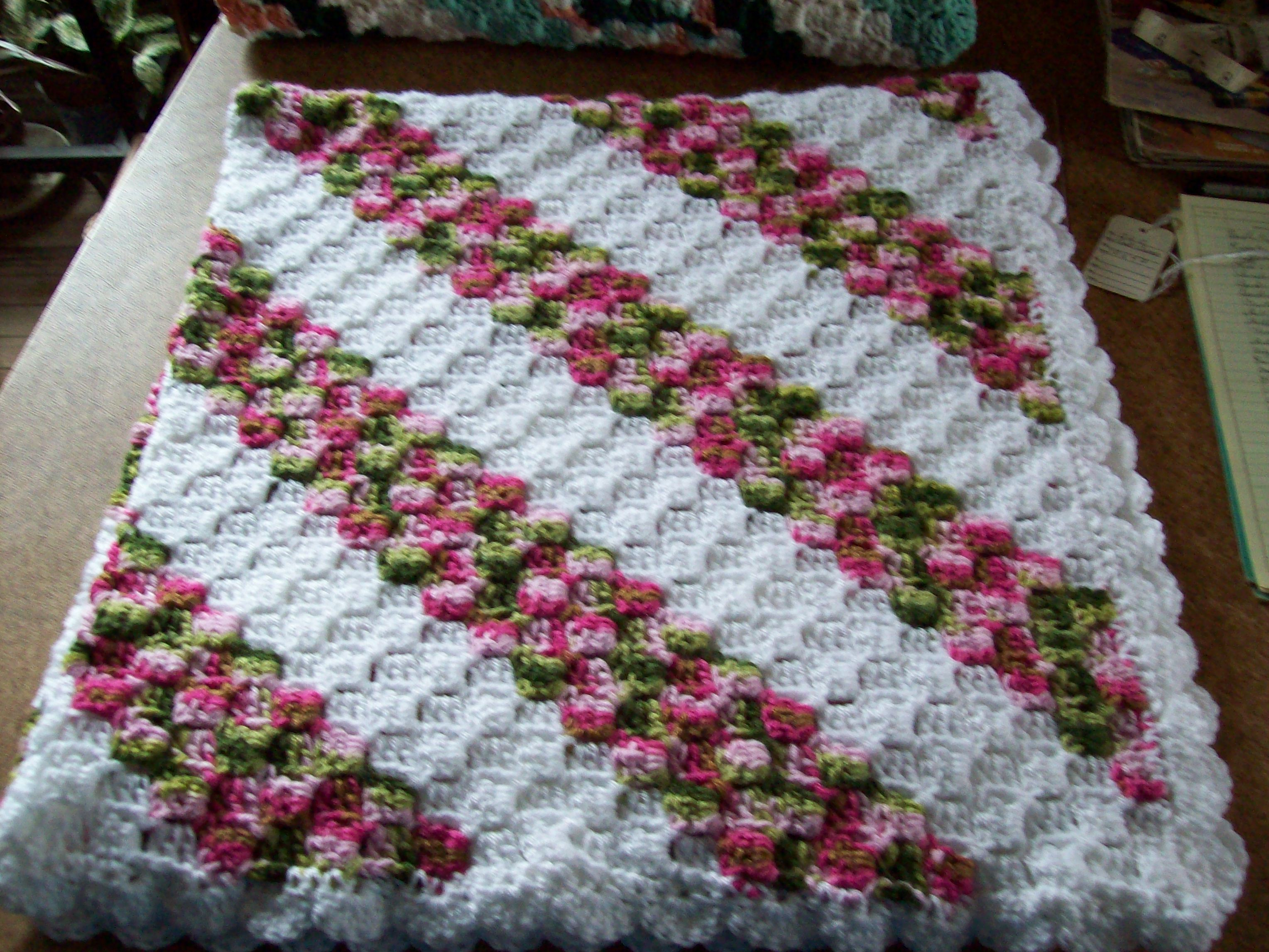Crochet Camo Baby Blanket Pattern C2c Ba Blanket 3rdrevolution