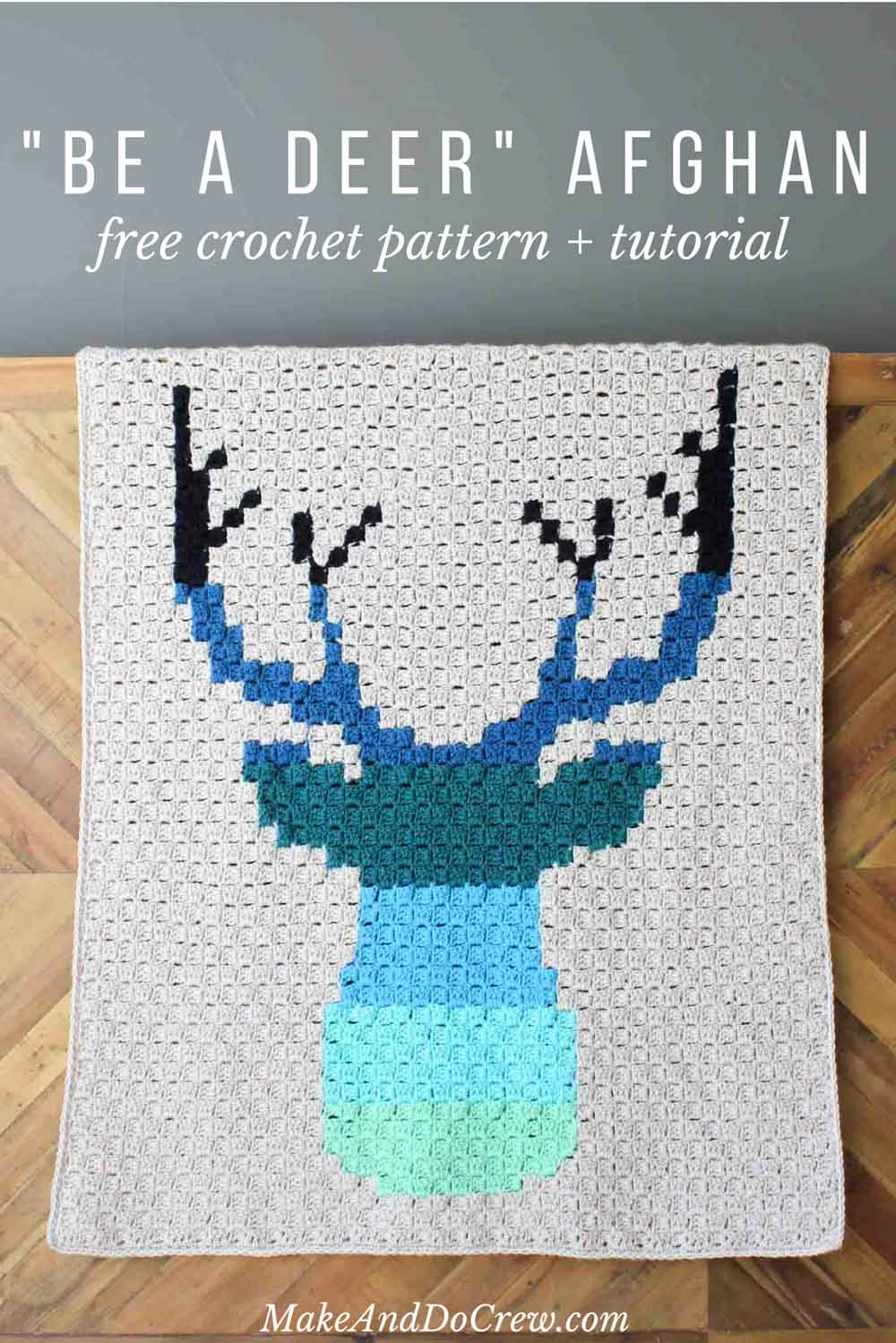 Crochet Camo Baby Blanket Pattern Modern Corner To Corner Crochet Deer Afghan Free Pattern