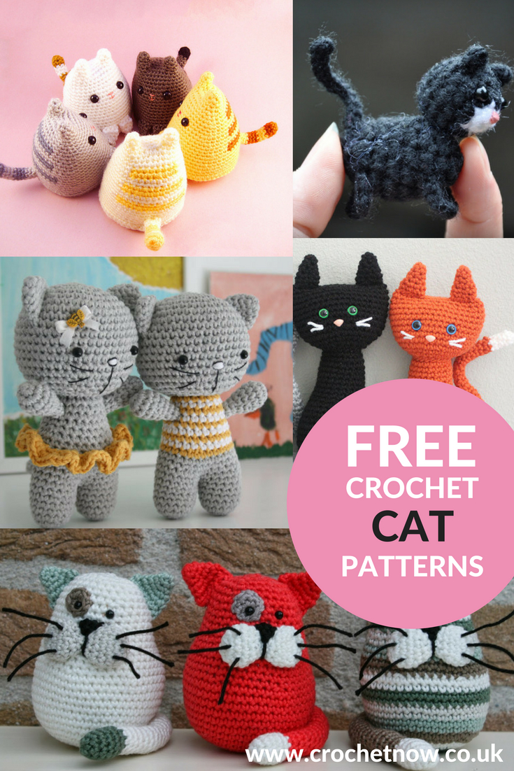 Crochet Cat Bed Pattern Free Free Crochet Cat Patterns Crochet Now