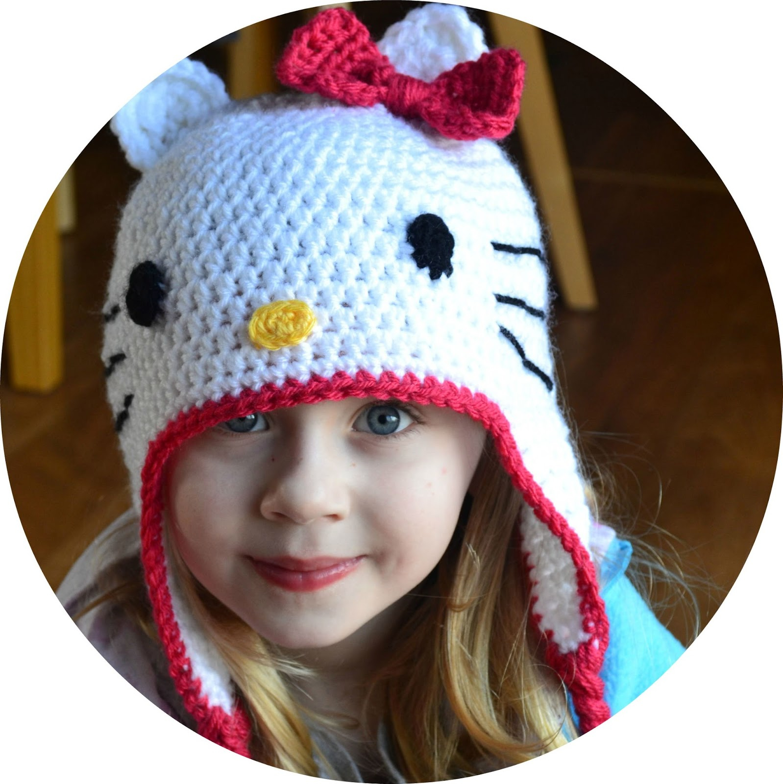Crochet Cat Hat Pattern Crochet In Color Hello Kitty Hat Pattern