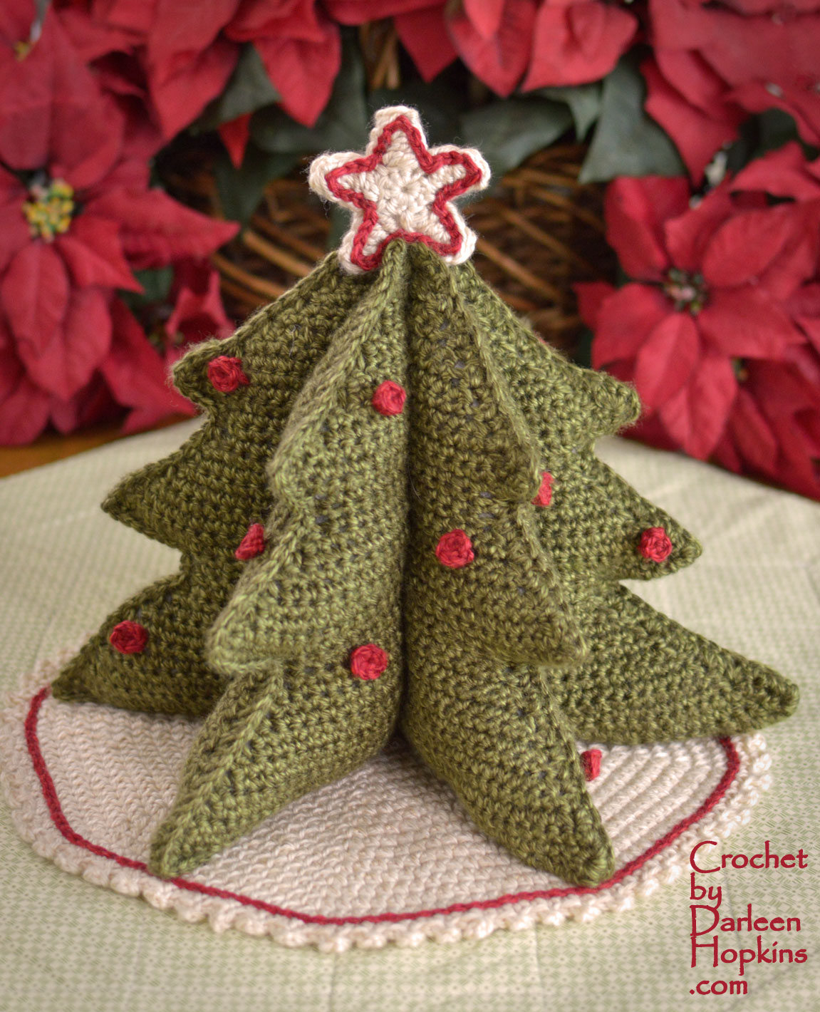 Crochet Centerpiece Pattern Christmas Tree Centerpiece Crochet Darleen Hopkins