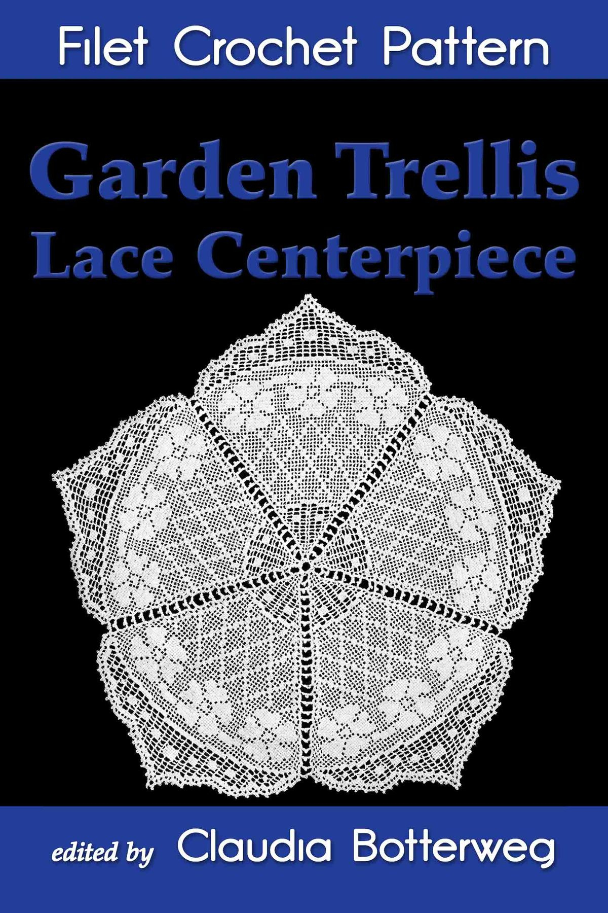 Crochet Centerpiece Pattern Garden Trellis Lace Centerpiece Filet Crochet Pattern Ebook