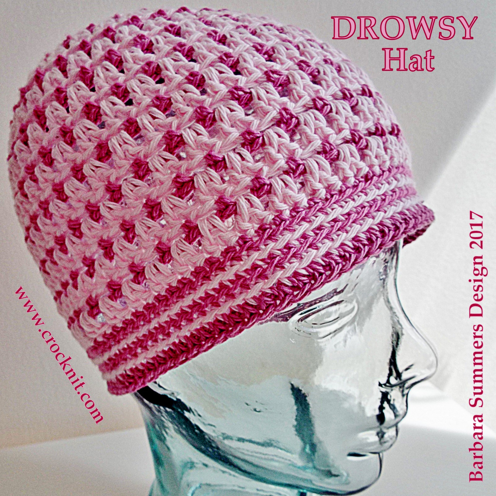 Crochet Chemo Caps Free Patterns Microcknit Creations Sleep Hats Free Crochet Pattern 2 Drowsy Hat
