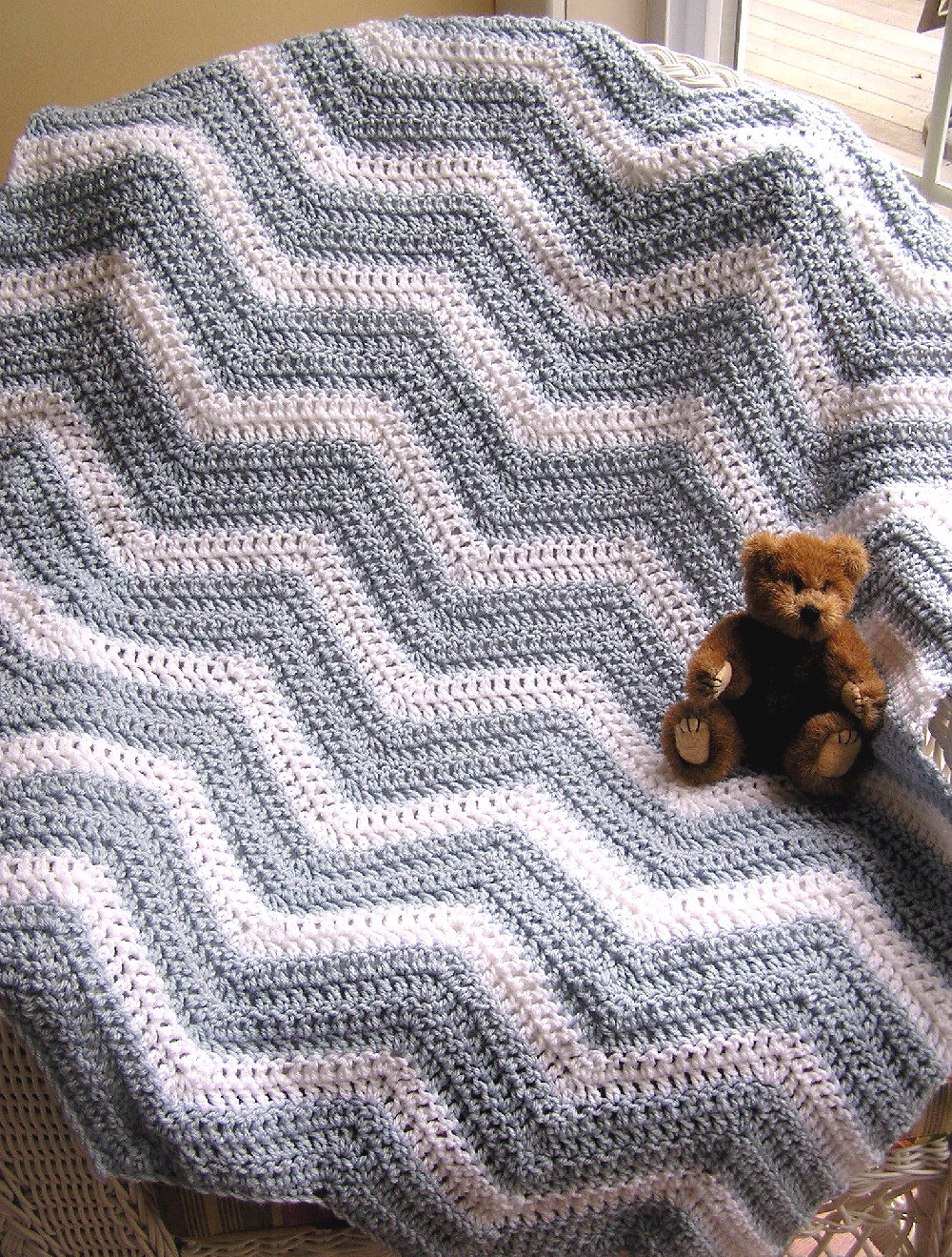 Crochet Chevron Baby Blanket Free Pattern Crochet Chevron Ba Blanket Gray Fromy Love Design Warmth