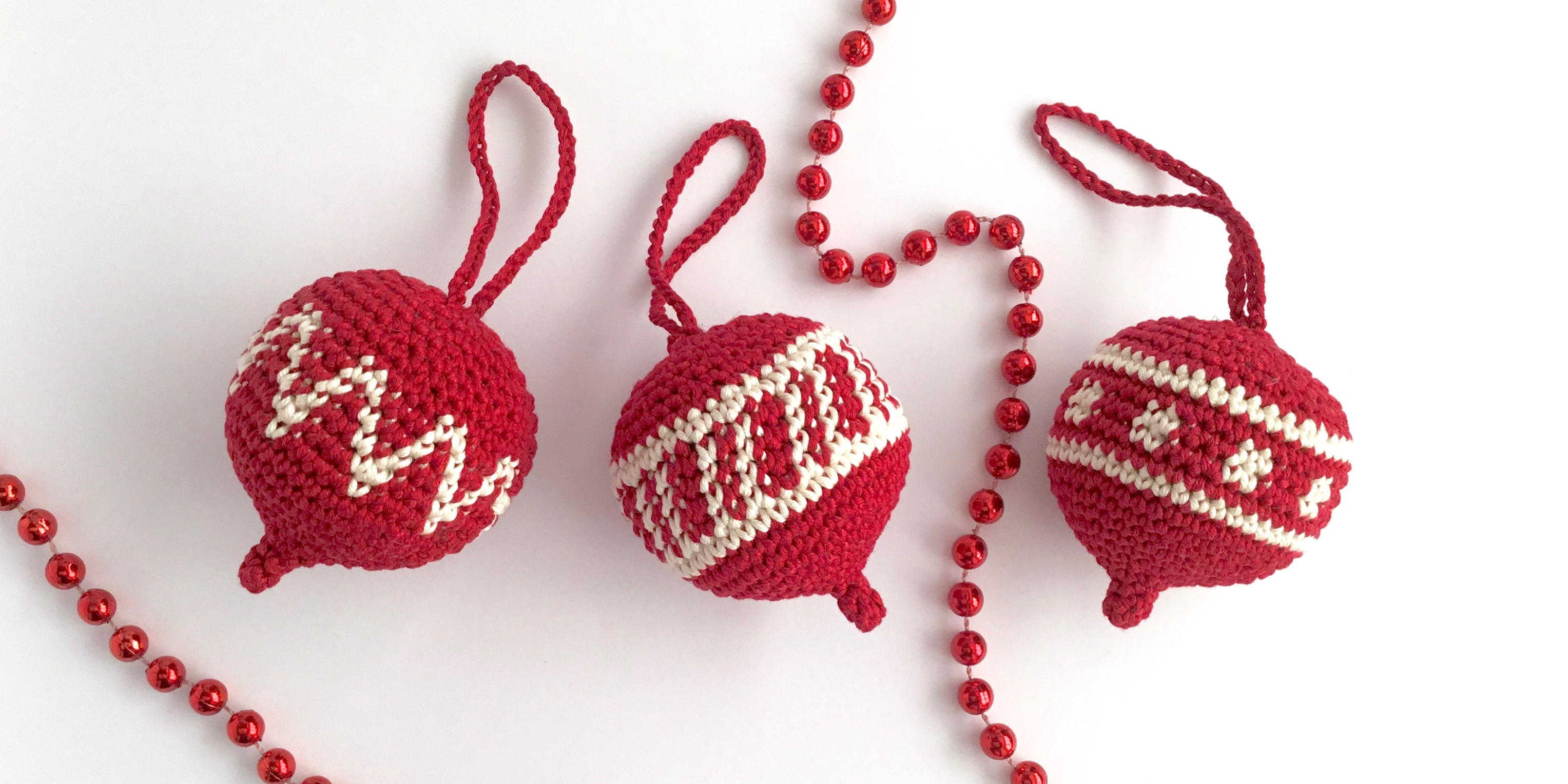 Crochet Christmas Ornament Patterns Crochet Christmas Ornament Pattern Little Conkers