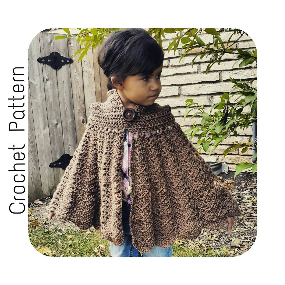 Crochet Cloak With Hood Pattern Capepattern Hashtag On Twitter