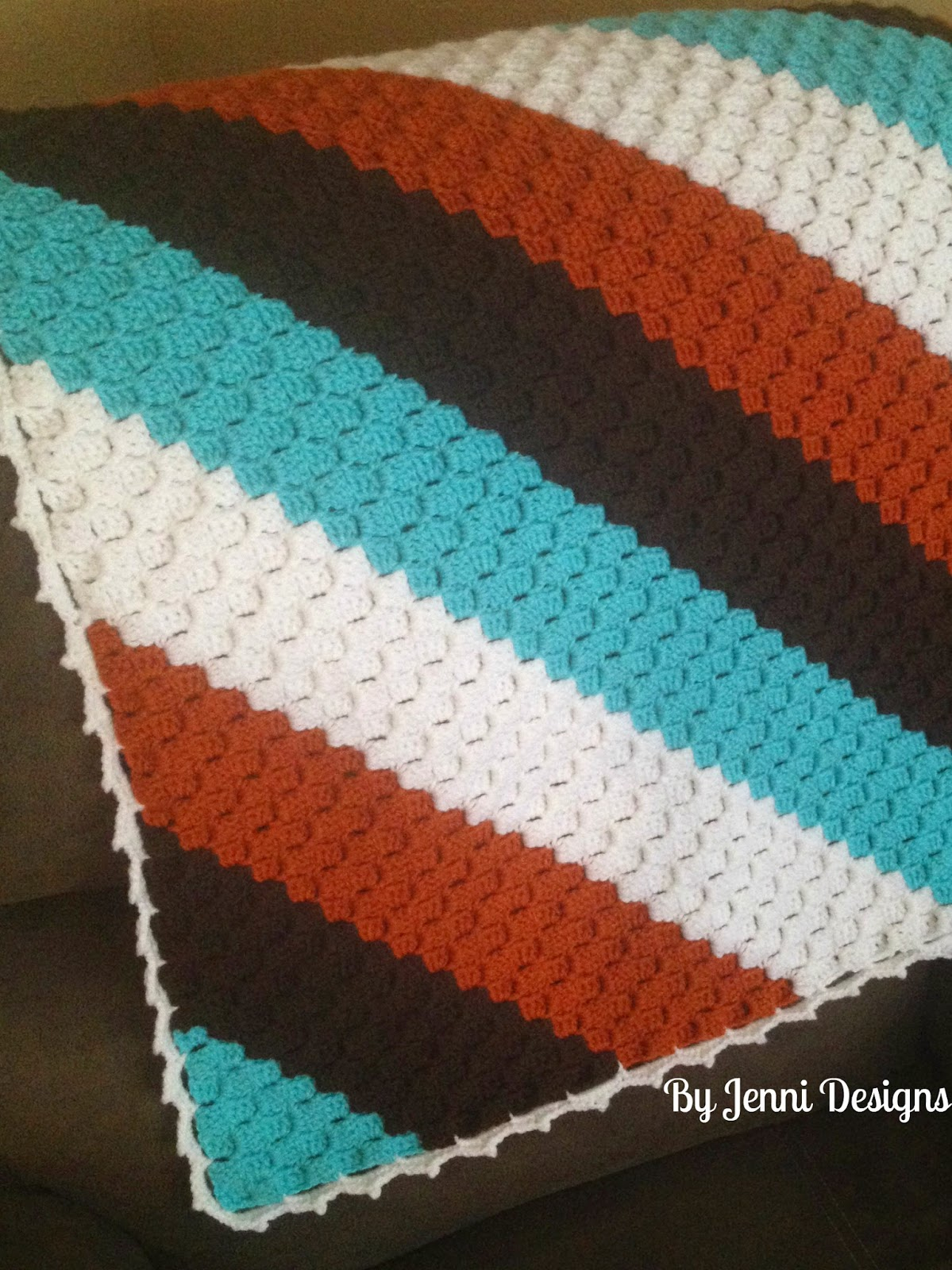 Crochet Corner To Corner Blanket Pattern Jenni Designs Free Crochet Pattern Simple Picot Corner To