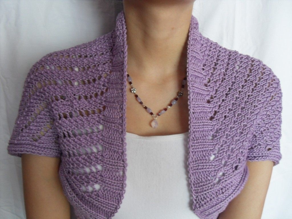 Crochet Cotton Shrug Pattern Free Shrug Knitting Patterns Free Crocheted Bolero Pattern
