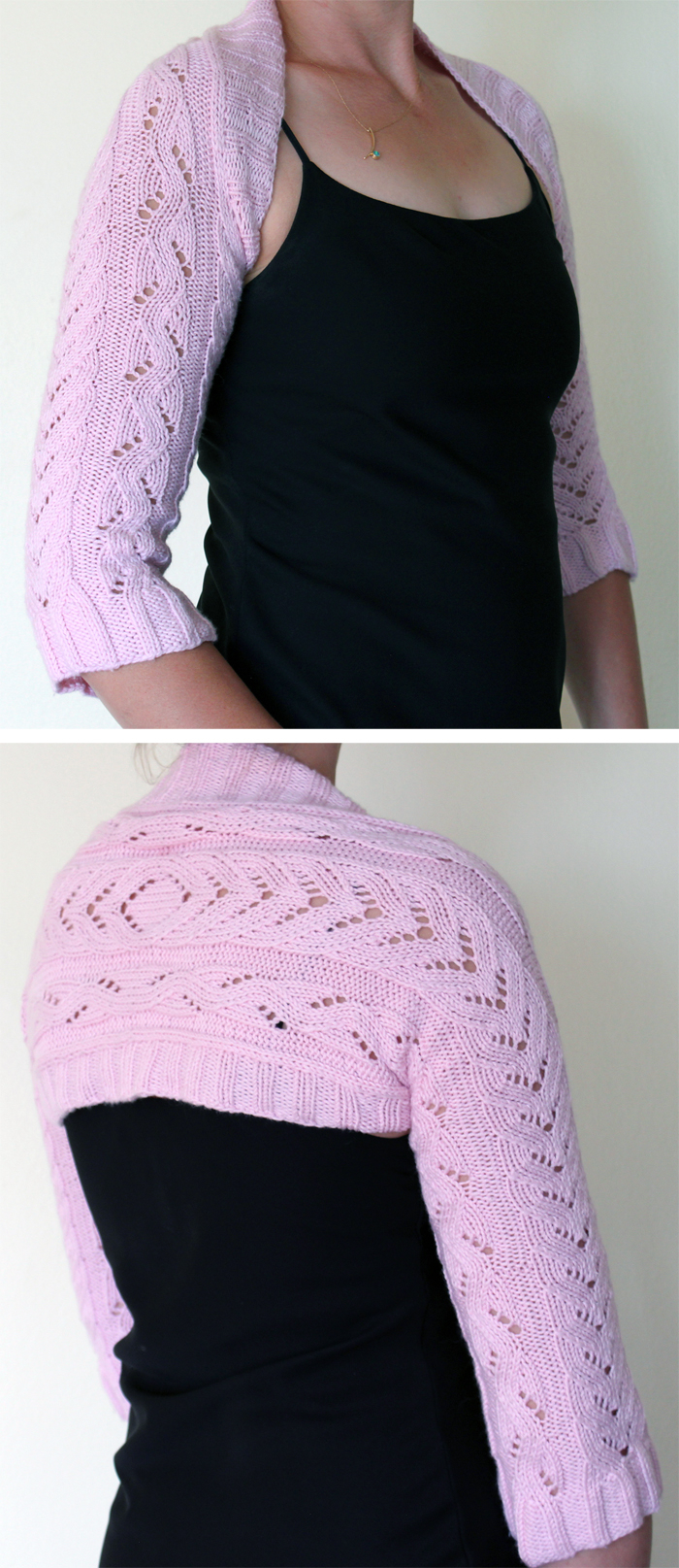 Crochet Cotton Shrug Pattern Shrug And Bolero Knitting Patterns In The Loop Knitting