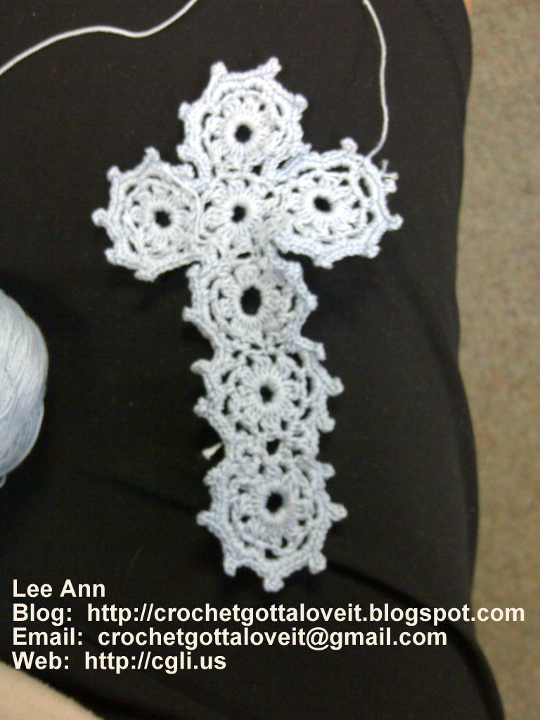 Crochet Cross Pattern Crochetgotta Love It Blog Lucky Pattern Find On A Crochet Cross