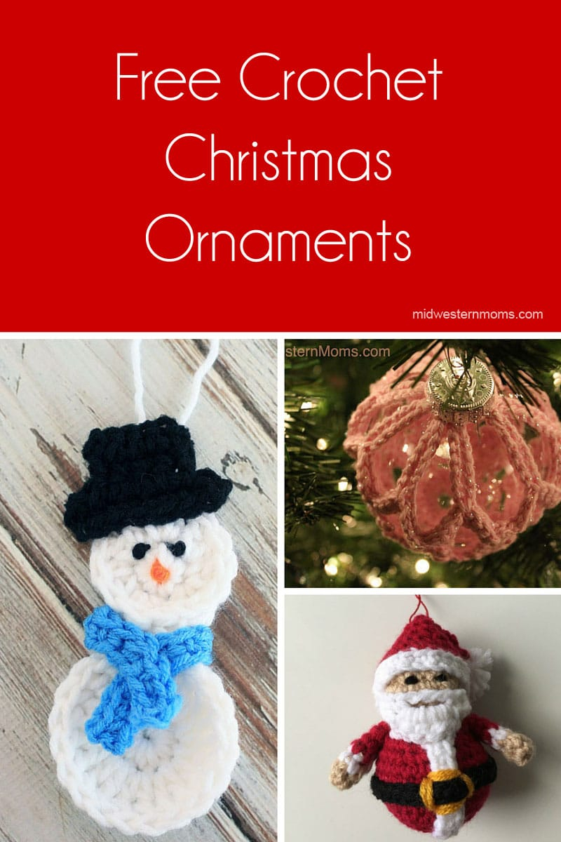 Crochet Decoration Patterns Free Crochet Christmas Ornaments Patterns