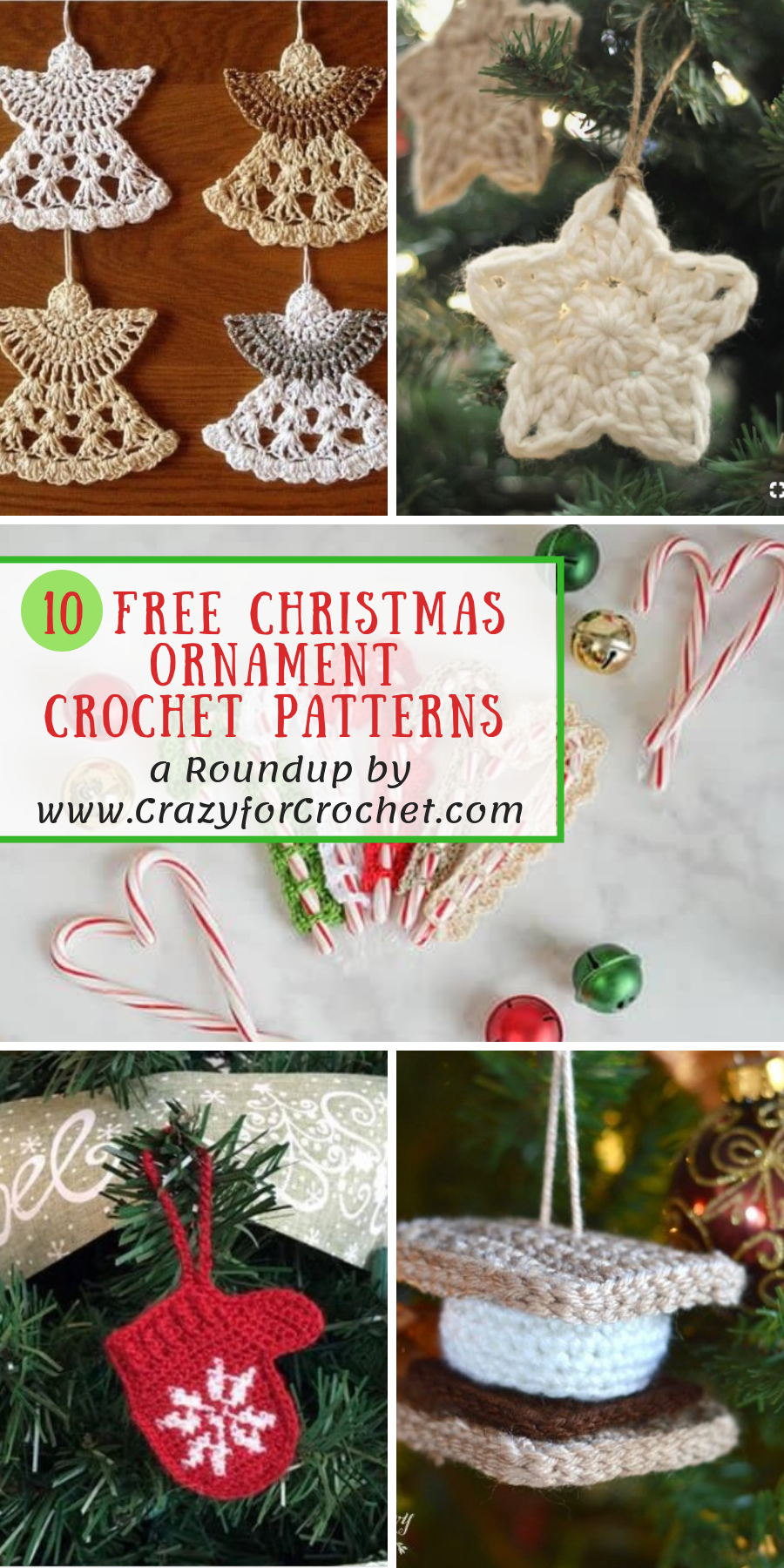 Crochet Decoration Patterns Trim Your Tree With 10 Free Crochet Christmas Ornament Patterns