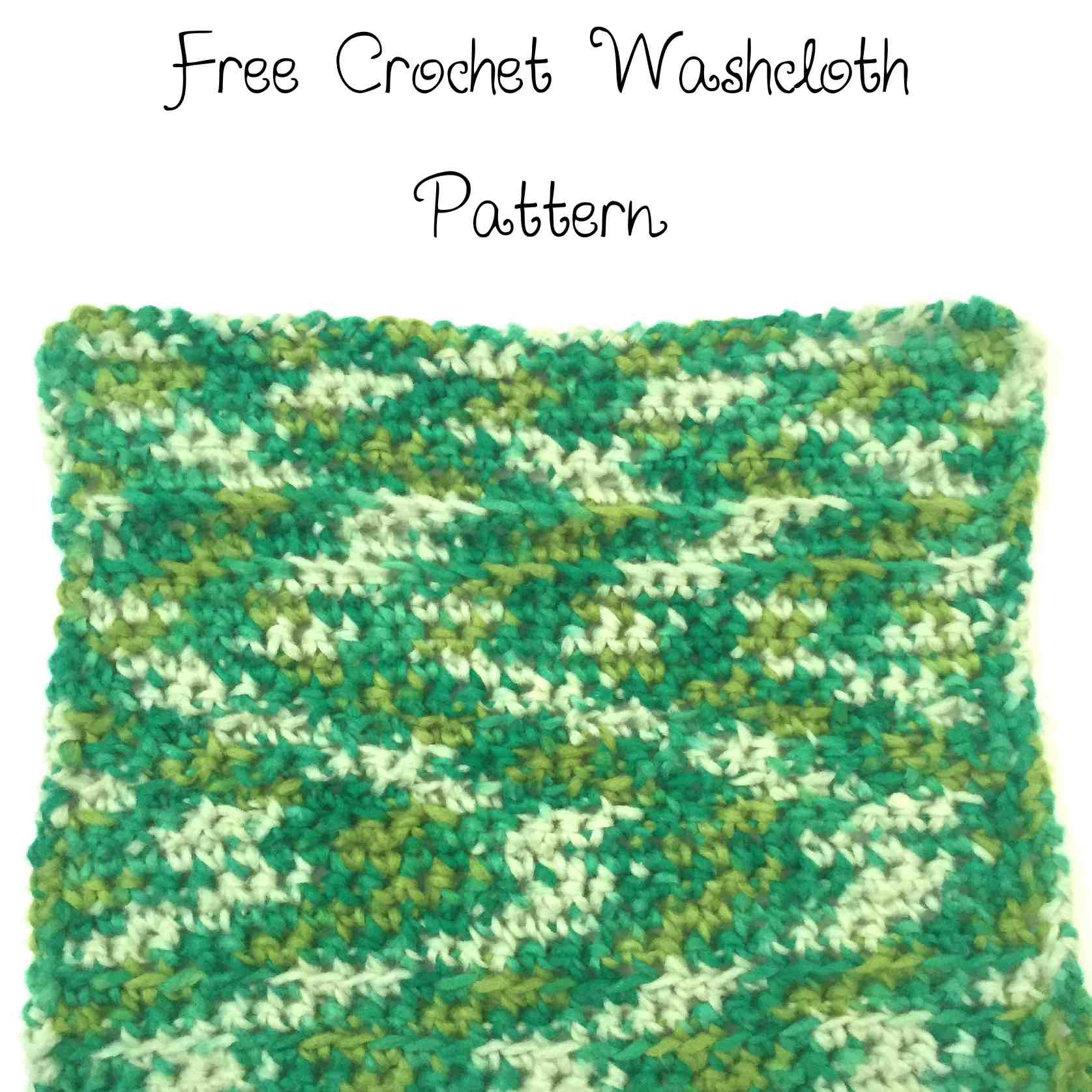 Crochet Dishcloth Free Pattern 5 Free Crochet Washcloth Patterns