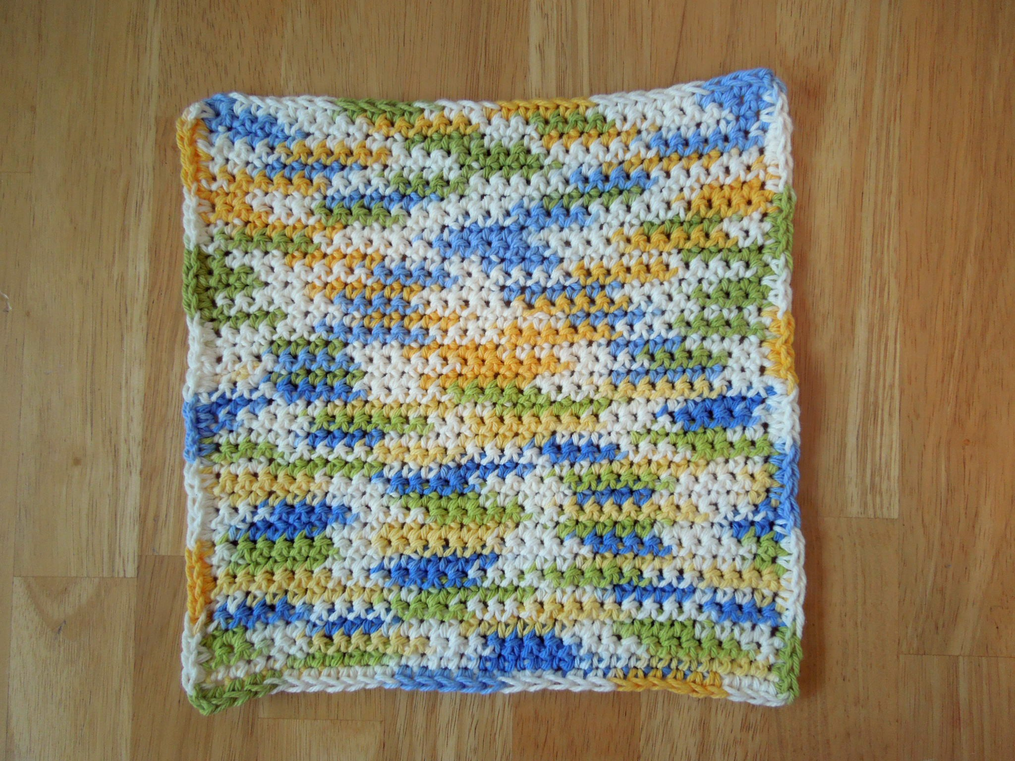 Crochet Dishcloth Pattern Simple Washcloth Free Crochet Pattern