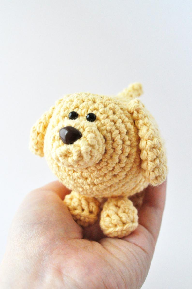 Crochet Dog Pattern Crochet Dog Pattern Amigurumi Dog Pattern Diy Dog Craft Etsy