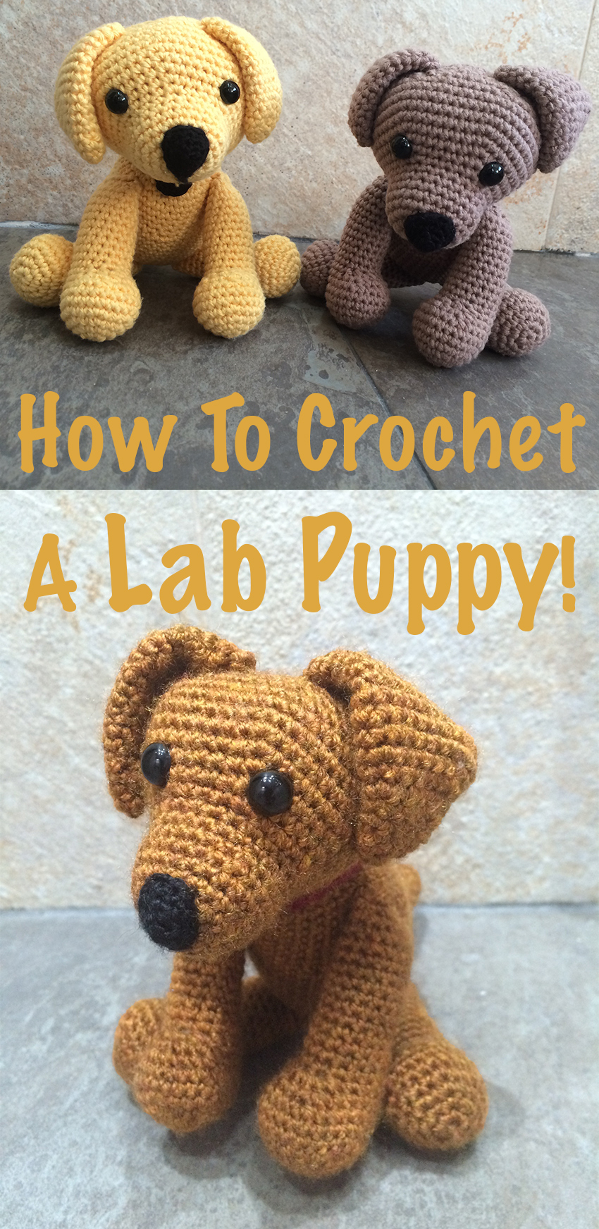 Crochet Dog Pattern Crochet Labrador How To Make Your Own Toy Dog The Labrador Site