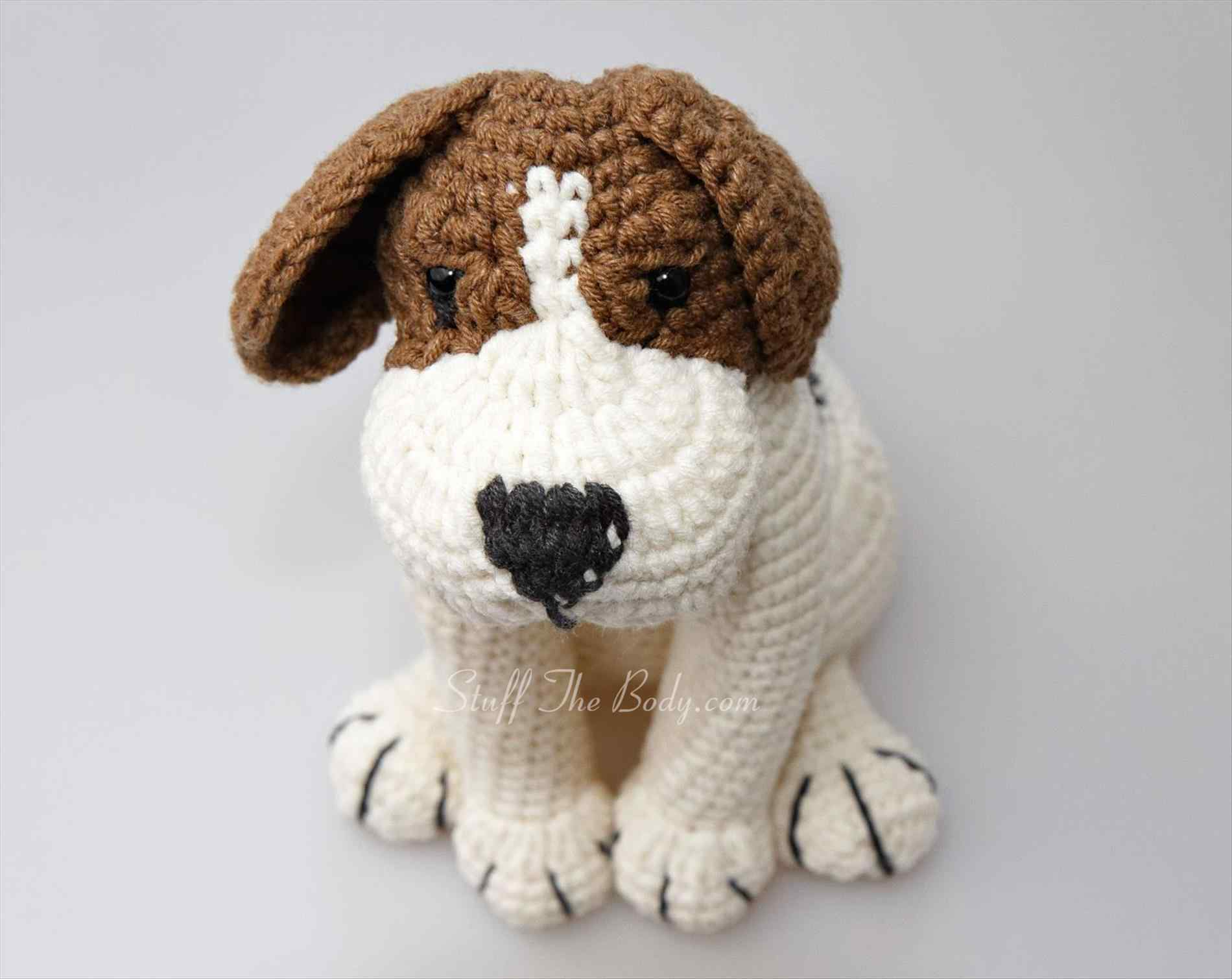 Crochet Dog Pattern Free Crochet Dog Patterns Inspb