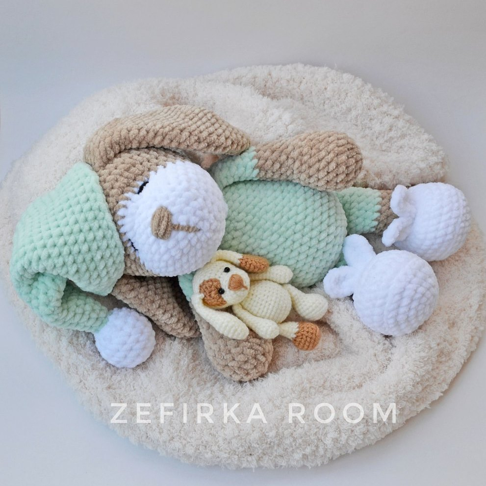 Crochet Dog Pattern Sleeping Dog Sonia Amigurumi Pattern Amiguroom Toys